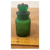 Antique Crown Perfumery Perfume Bottle, has crack