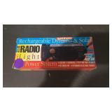 Emergency Radio with Light