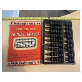 Chinese Abacus and Book