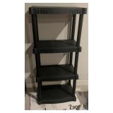 Black Plastic Shelf