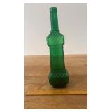 Nuyens Green Glass Bordeaux Bottle