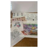 Lot of Snorks Design Work and Proofs