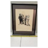 Framed Original Comic by Dedini