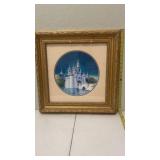 Original Watercolor-Sleeping Beauty's Castle...