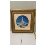 Original Watercolor-Cinderella's Castle...see note