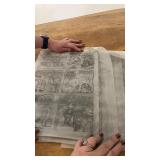 6 Original Dennis The Menace Pencil Drawn Proofs