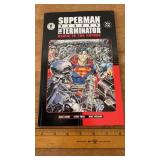 Comic-Superman Versus the Terminator
