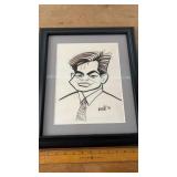 Original Caricature by Peter Emslie