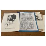 Lot of Brian Lum Artwork