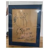 Cartoon Gift to the Lums by Jim Davis