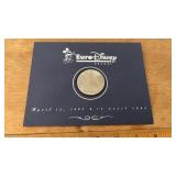 Medallion Commemorating the Opening of Euro Disney
