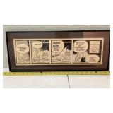 Framed Original by Cartoonist Gus Arriola