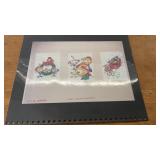 Snorks original art by Brian Lum & printing notes