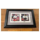 Framed Print (Jan. & Feb.) 1991 Calendar Design