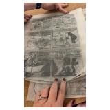 5 Original Dennis The Menace Pencil Drawn Proofs