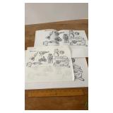 Brian Lum Sketchwork for Disney Merchandise