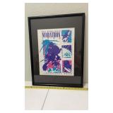 Framed Tee from Inaugural (1994) Disney Marathon