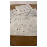 Donald Duck Art & Model Sheets