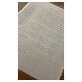 Vintage Disney Artist's Agreement