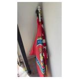 Lot of Flags and Flagpole