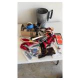 Lot of Misc Straps, Tape, and Hardware