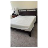 King Bed with Mattress and Box Spring