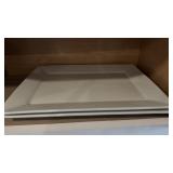 Two White Platters