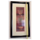 Framed Coffee Art