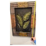 Metal Plant Wall Decor