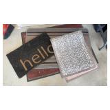 Lot of Doormats and Rugs