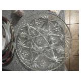 Glass Divided Platter