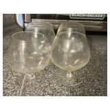 Brandy Snifter glasses