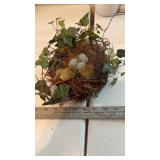 Nest with Eggs Decor