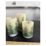 Set of 3 Battery Powered Candles