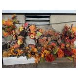 Lot of Fall Floral Decor