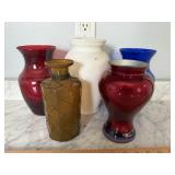 Lot of Vases