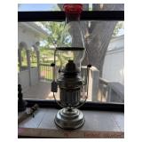 Vtg. Oil Lamp