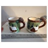 2 Winter Mugs