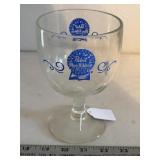 Vtg. Pabst Blue Ribbon Beer Glass