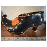 Ceramic Witch's Shoe Planter