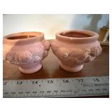 2 Small Terra Cotta Planters