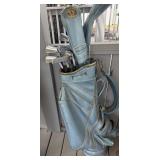 VIntage Golf Clubs and Bag