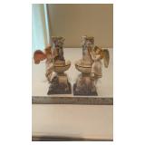 Pair of Angel Candle Holders