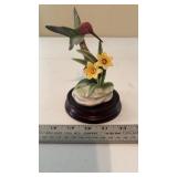 Costa's Hummingbird by Andrea, 9616 on wood base