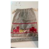 Homemade Cinch Bag with Pockets