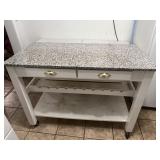 Kitchen Island on Wheels, 38' L x 24' D x 35' H