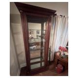 Lighted Curio Cabinet, 36' W, 12' D, 80' H