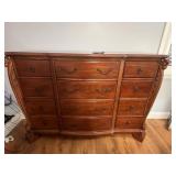 Beautiful Ornate Wood Dresser, 64' L, 20' D, 46' H