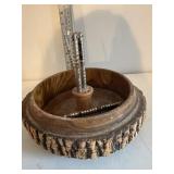 Vtg. Nutcracker Set wtih Bowl