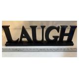 LAUGH Shelf Decor